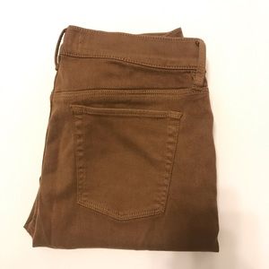Dark Khaki Camel Skinny Jeans Jeggings Pacsun